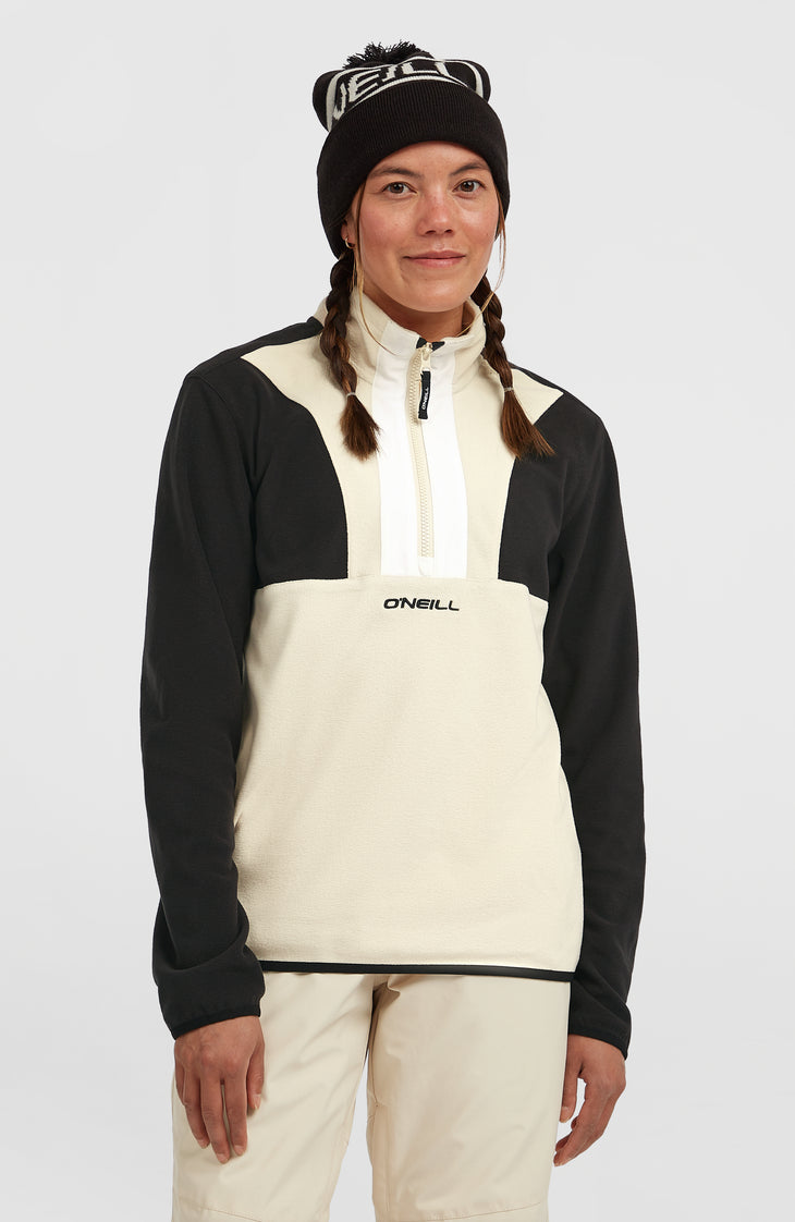 FWC'Cruz Triple Polartec® fleecetrui met halve rits | Black Out Colour Block