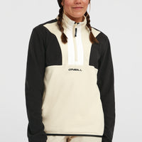FWC'Cruz Triple Polartec® fleecetrui met halve rits | Black Out Colour Block