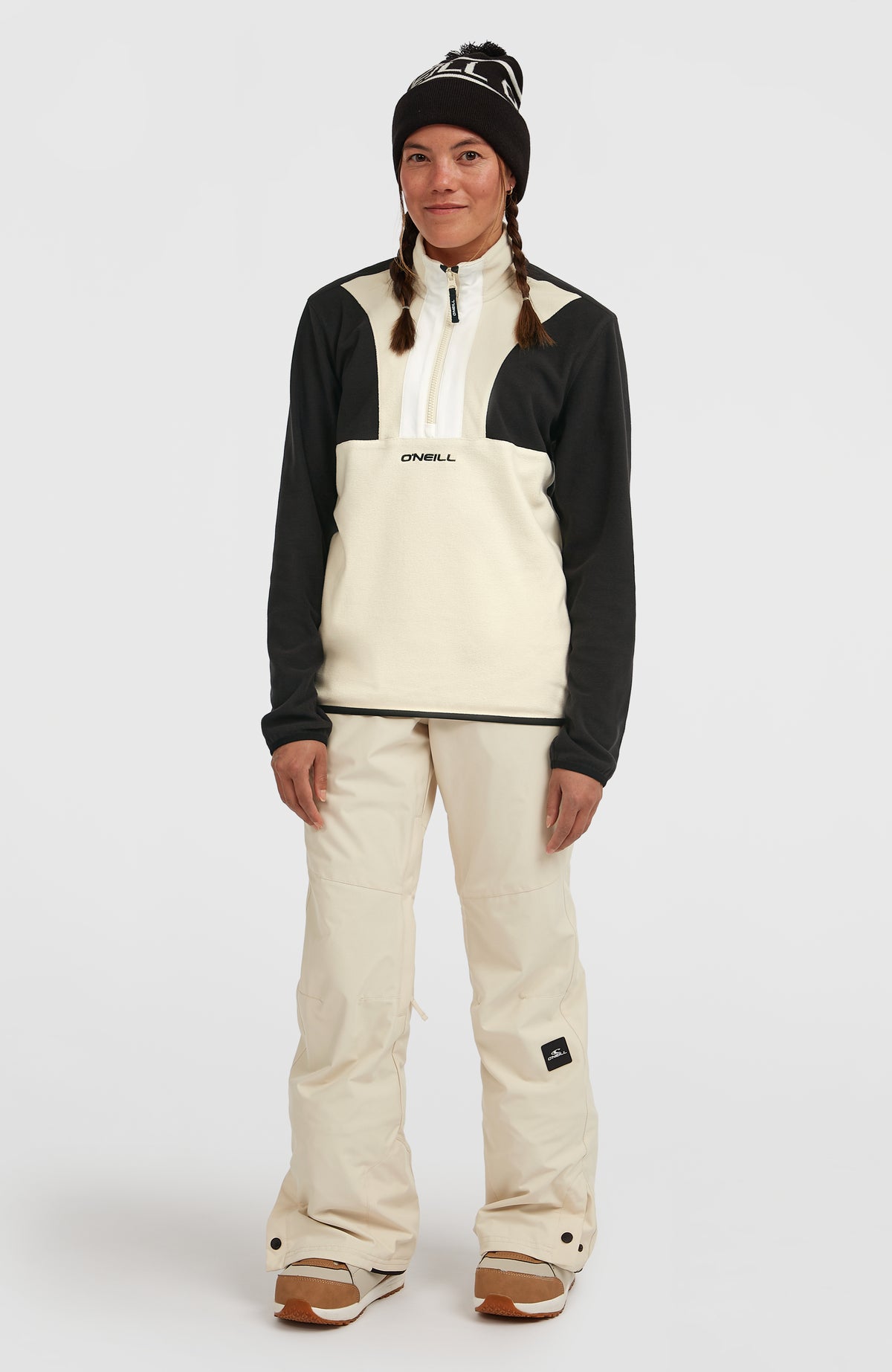 FWC'Cruz Triple Polartec® fleecetrui met halve rits | Black Out Colour Block