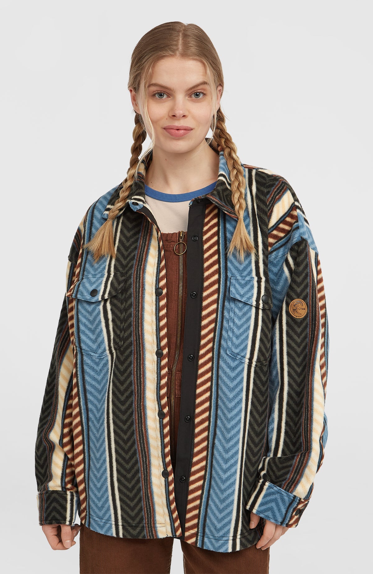 O'Riginals Superfleece blouse | Blue Vintage O'Neill Stripe