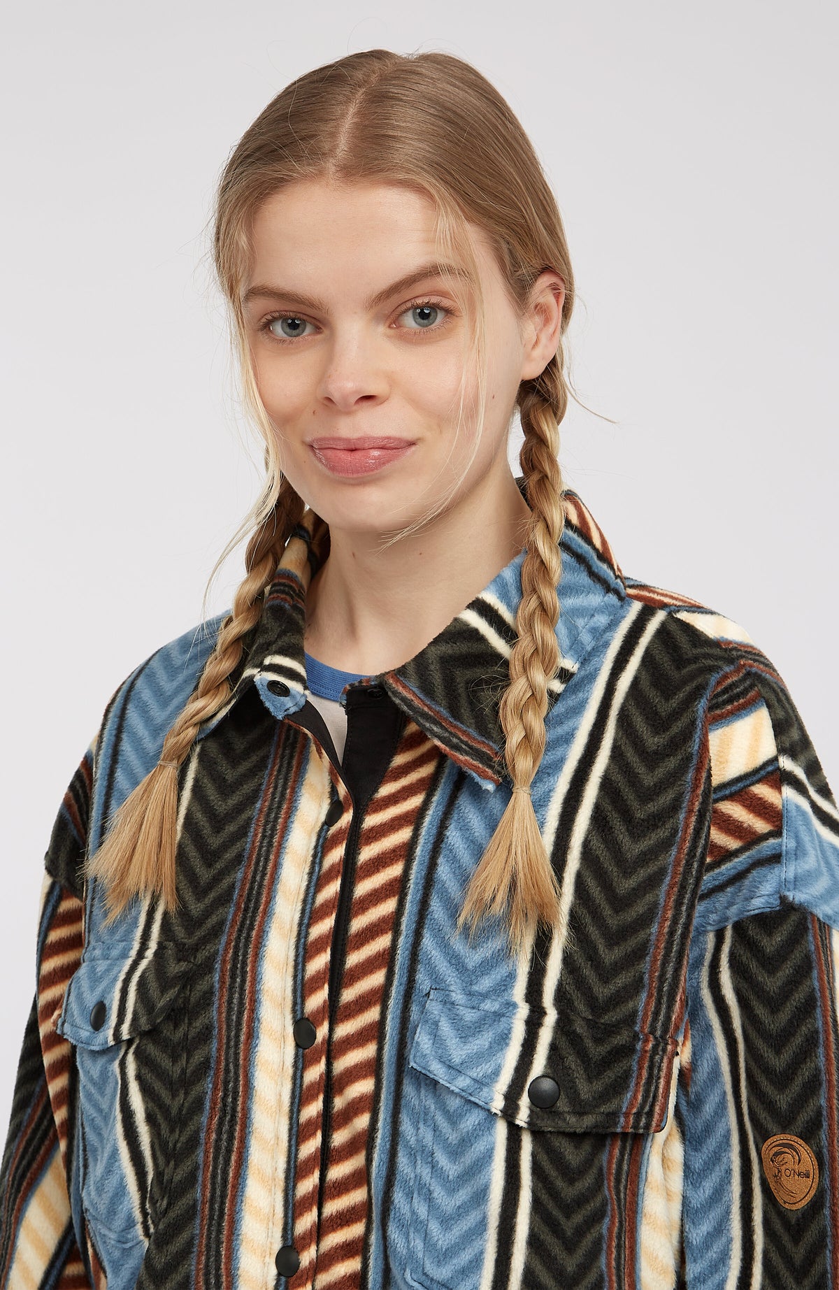 O'Riginals Superfleece blouse | Blue Vintage O'Neill Stripe