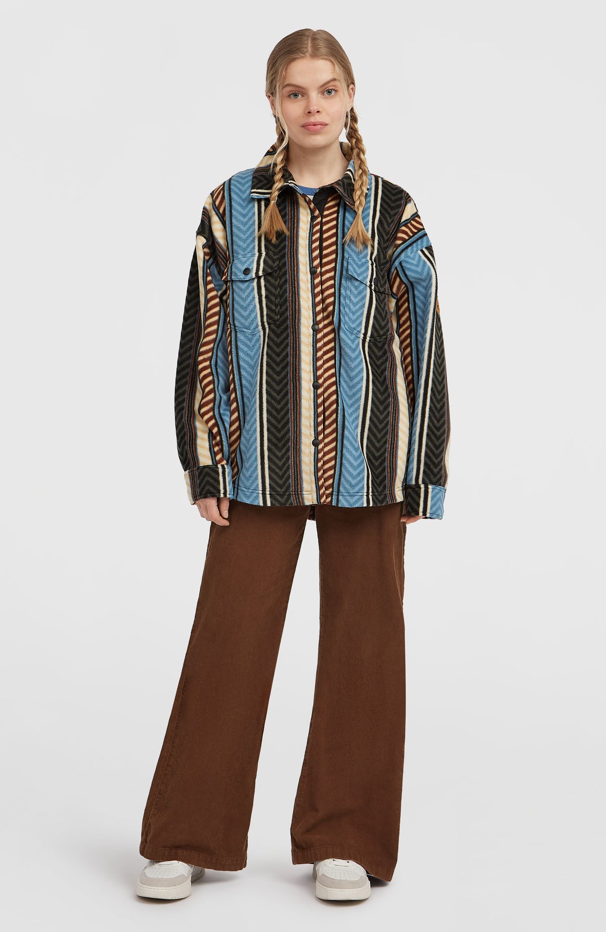 O'Riginals Superfleece blouse | Blue Vintage O'Neill Stripe