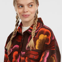 O'Riginals Superfleece blouse | Brown Originals Flower