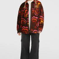 O'Riginals Superfleece blouse | Brown Originals Flower