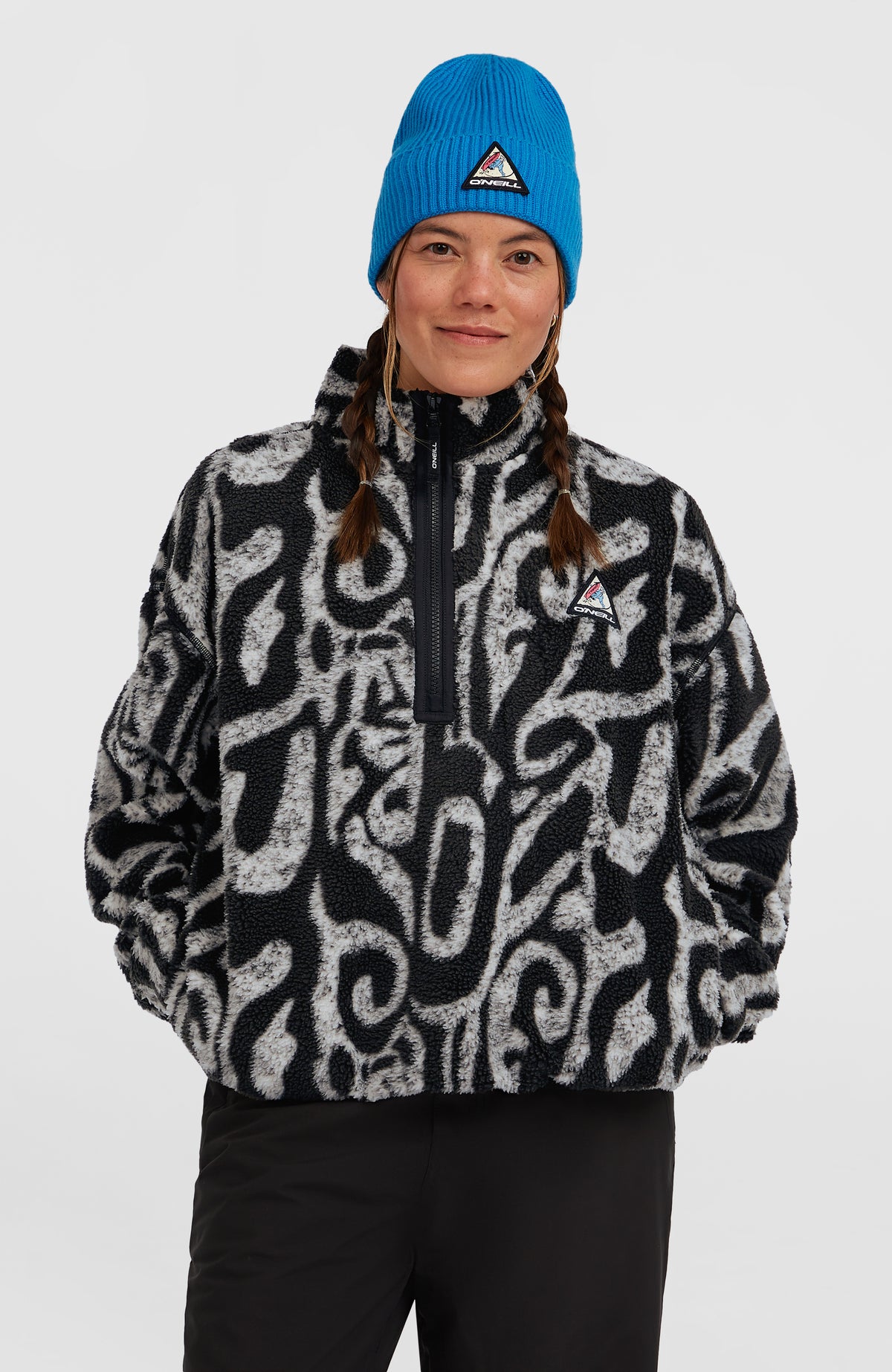 FWC'Play Hyperfleece trui | Black/White Legacy