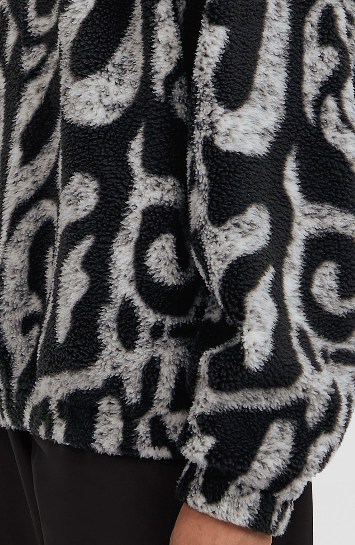 FWC'Play Hyperfleece trui | Black/White Legacy