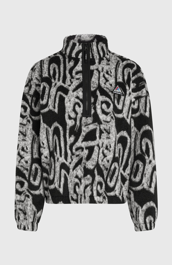 FWC'Play Hyperfleece trui | Black/White Legacy