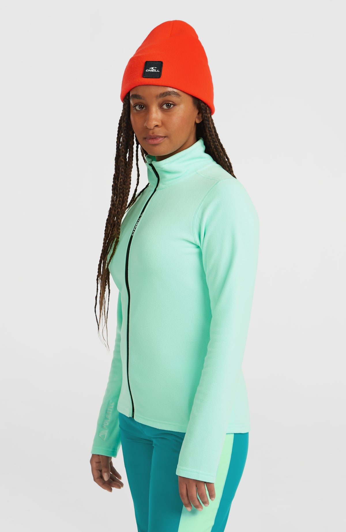 FWC'Cruz Jack's Polartec® fleecevest met volledige rits | Retro Mint
