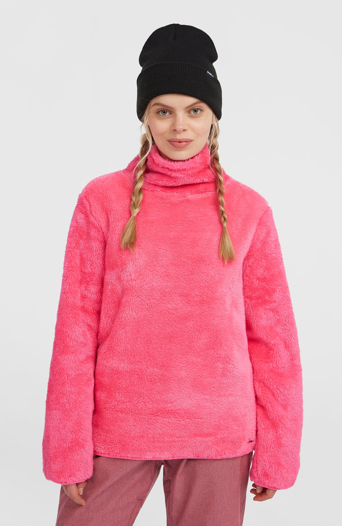 FWC'Cruz Fuzzy fleecetrui | Skater Pink