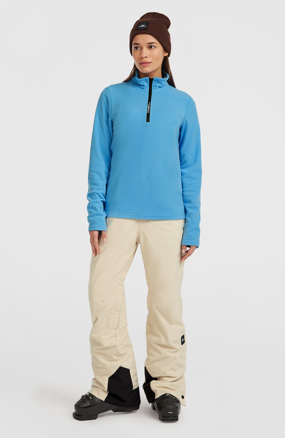 FWC'Cruz Jack's Polartec® fleecetrui met halve rits | Blue Poppy
