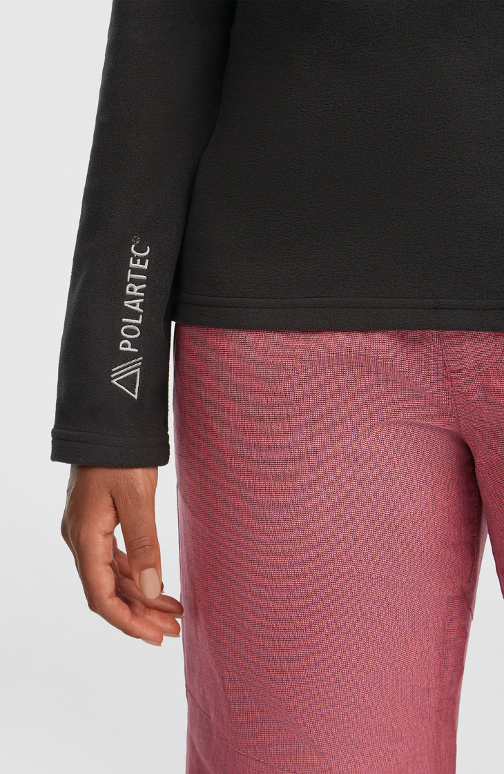 FWC'Cruz Jack's Polartec® fleecetrui met halve rits | Black Out