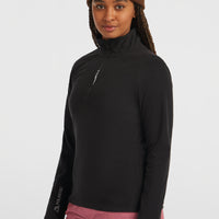 FWC'Cruz Jack's Polartec® fleecetrui met halve rits | Black Out
