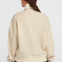Must-Have fleecetrui met halve rits | Macaron Animalica