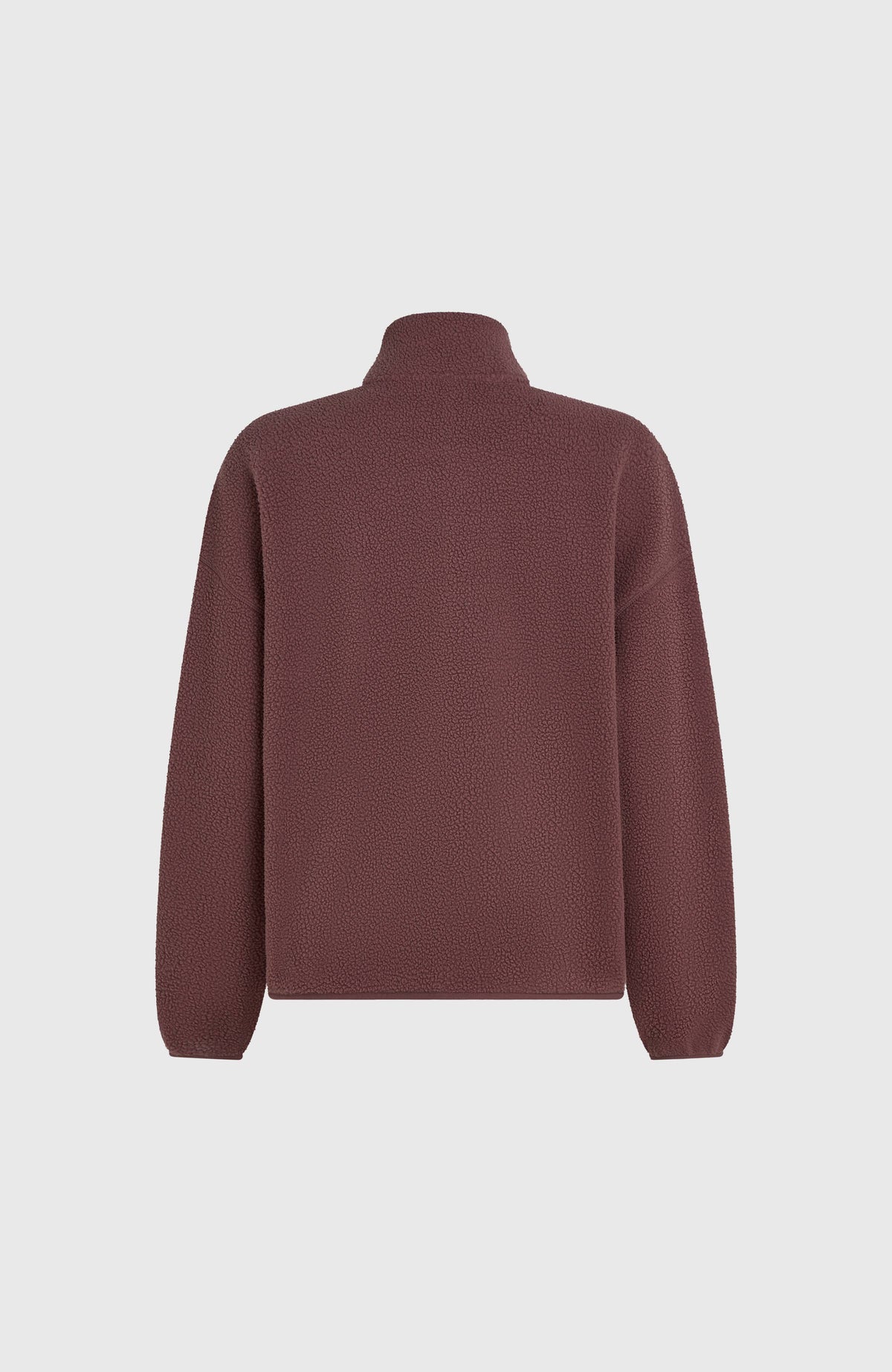 Must-Have High-Pile fleecevest met volledige rits | Purple Gray