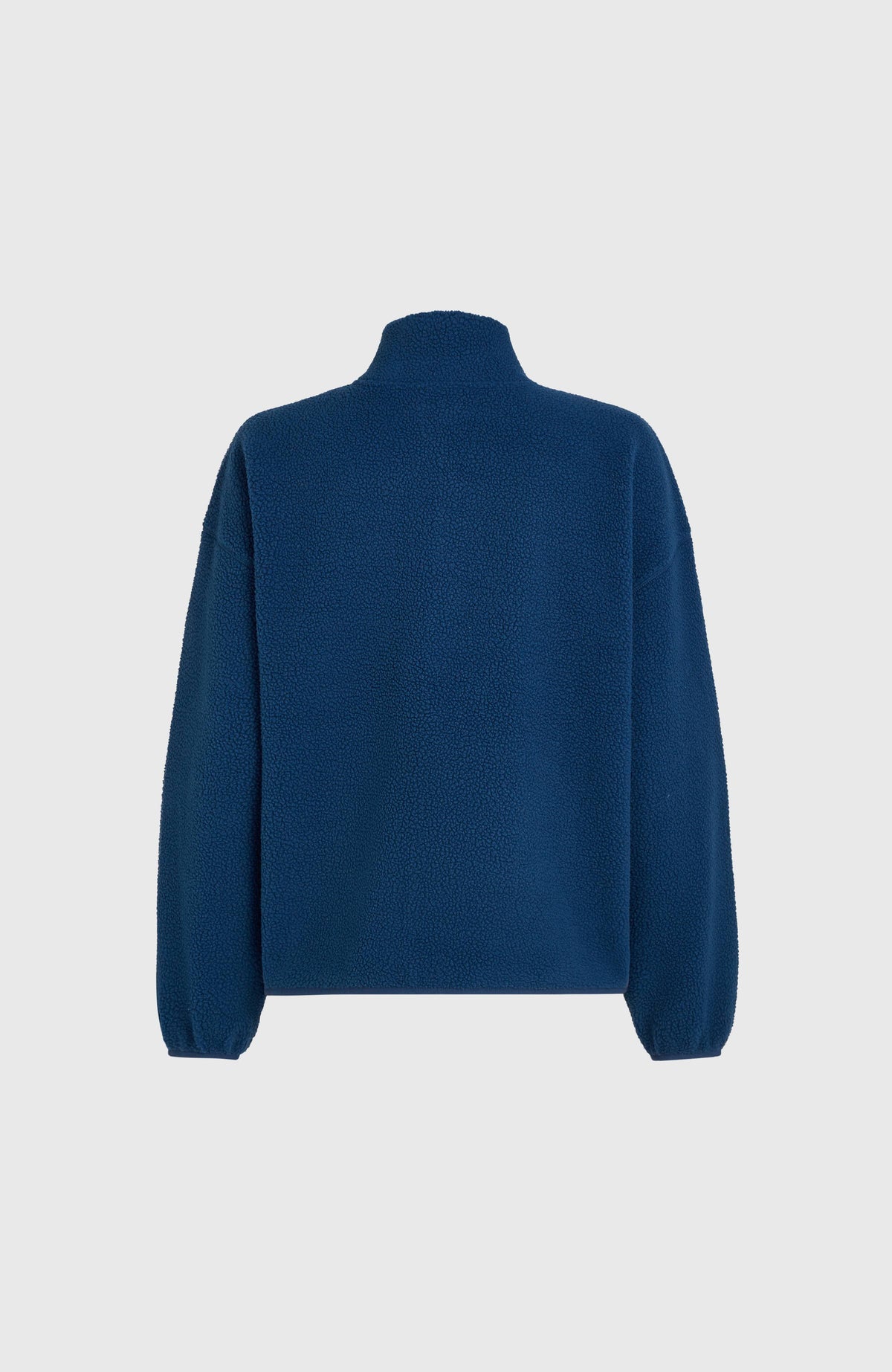 Must-Have High-Pile fleecevest met volledige rits | Regal Blue