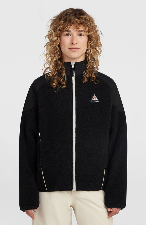 FWC'Play Hyperfleece trui met volledige rits | Black Out