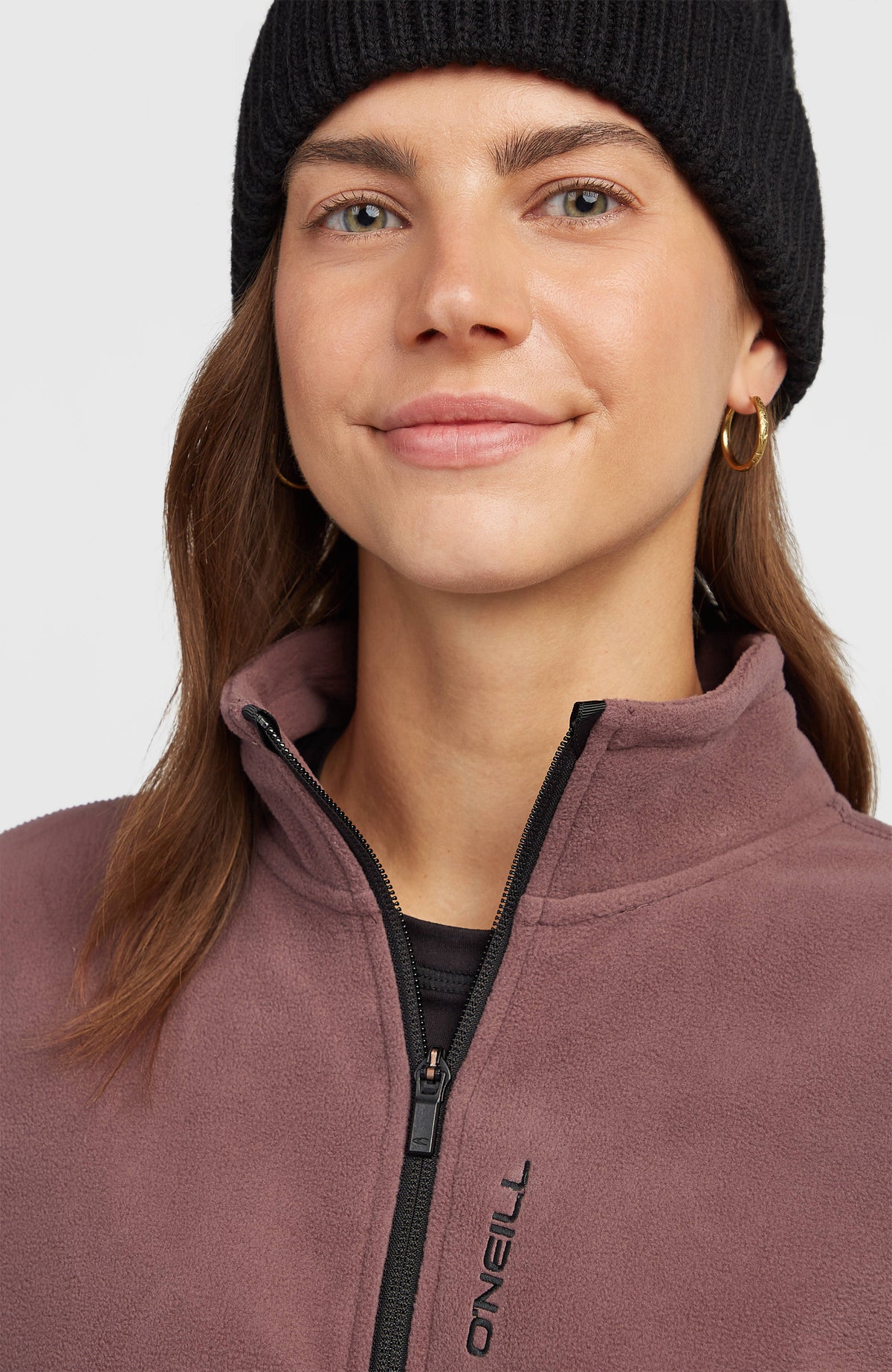 FWC'Cruz Jack's Polartec® fleecevest met volledige rits | Purple Gray