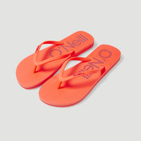 Slippers Profile Logo | Neon Coral