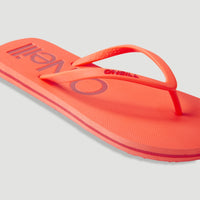 Slippers Profile Logo | Neon Coral