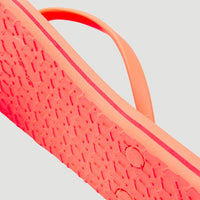 Slippers Profile Logo | Neon Coral