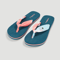 Ditsy Sun BLOOM™ slippers | Pink Ice Cube Tie Dye