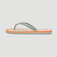 Profile Graphic slippers | Orange Multistripe