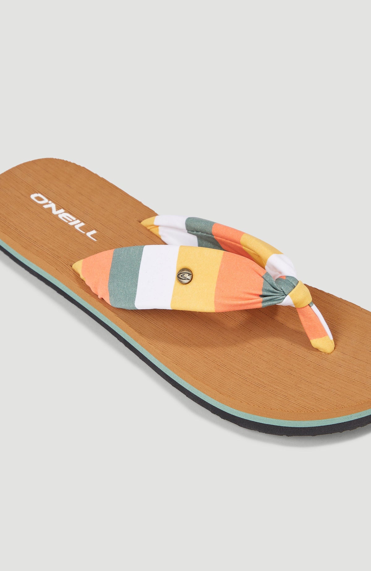 Ditsy Sun BLOOM™ slippers | Orange Multistripe