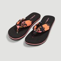 Ditsy Sun BLOOM™ slippers | Black Bluemchen