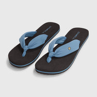 Ditsy Sun slippers | Copen Blue