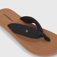 Ditsy Sun slippers | Black Out