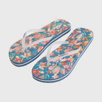 Profile Graphic slippers | Blue Painted Tropics