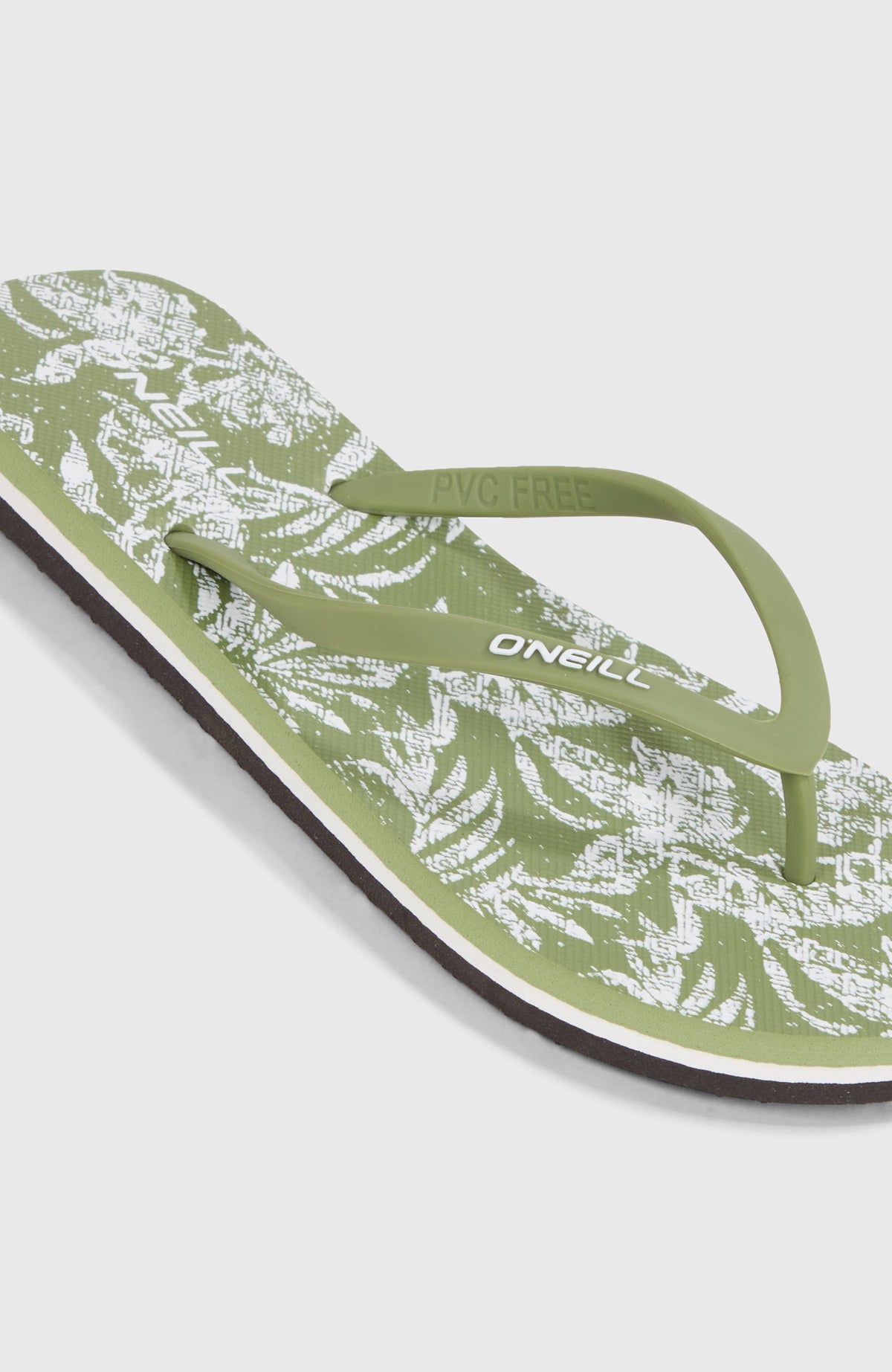Profile Graphic slippers | Green Textured Jungle