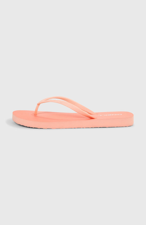 Profile Small Logo slippers | Coral Pink