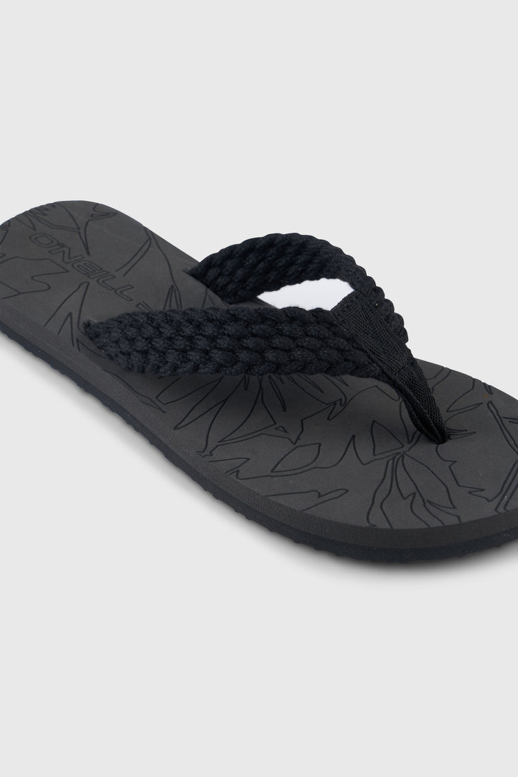 O'Neill Floral teenslippers | Black Out
