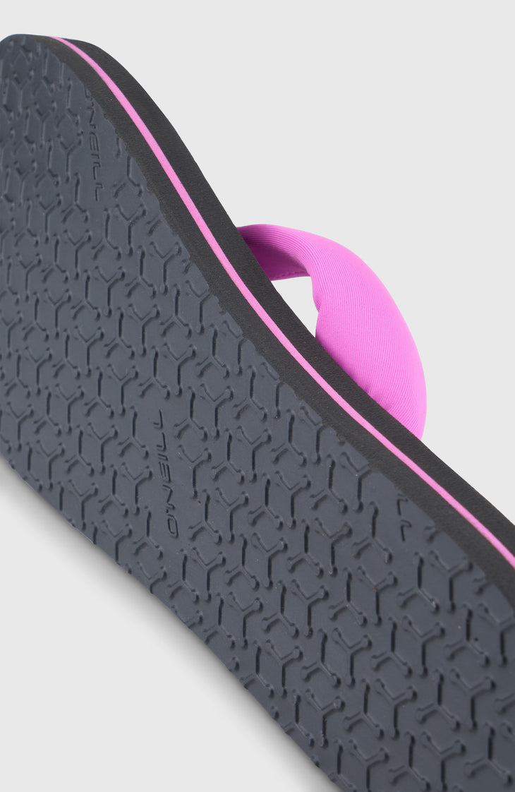 Ditsy Sun slippers | Electric Fuschia