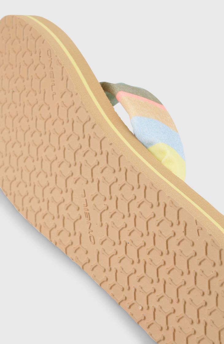 Ditsy Sun slippers | Multi Must Haves Stripe