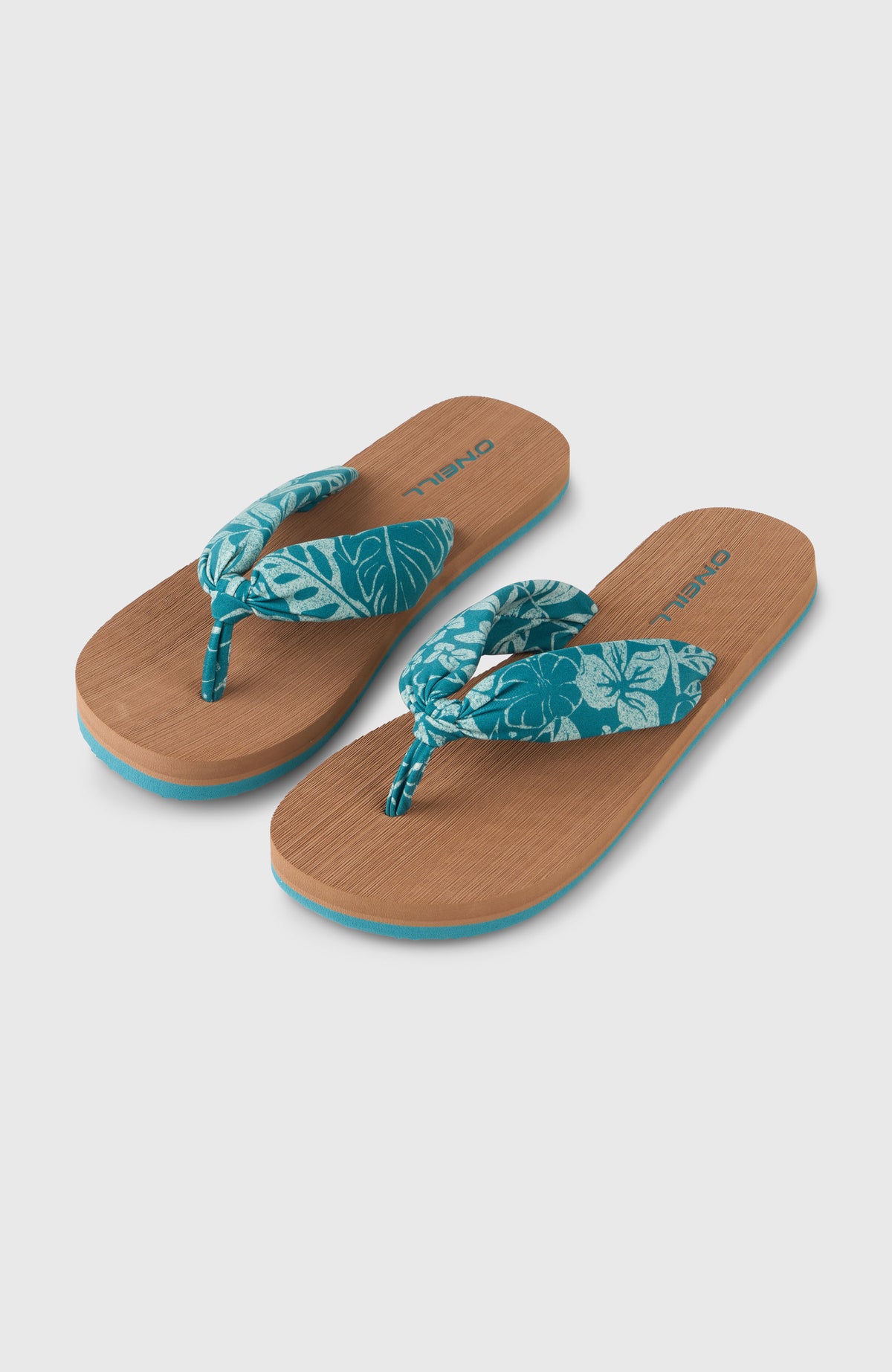 Ditsy Sun slippers | Green Island Sky