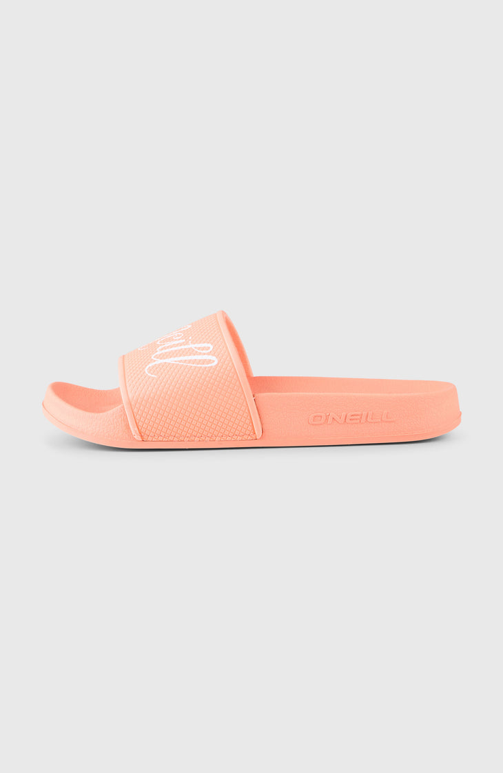 O'Neill Script slippers | Funky Peach