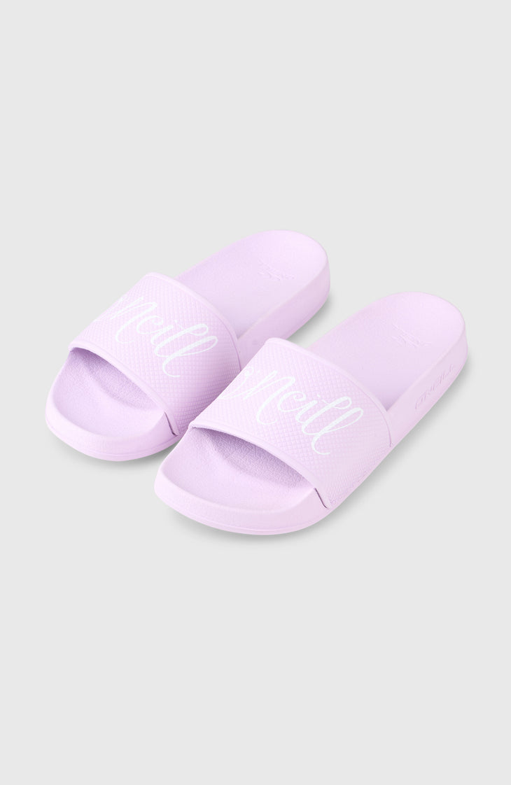 O'Neill Script slippers | Pale Lavender
