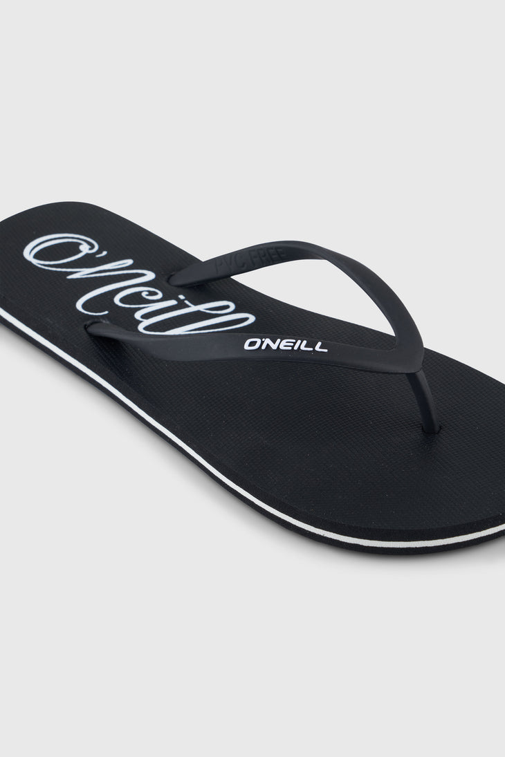 Profile Logo slippers | Black Out