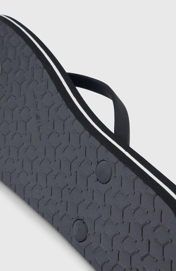 Profile Logo slippers | Black Out