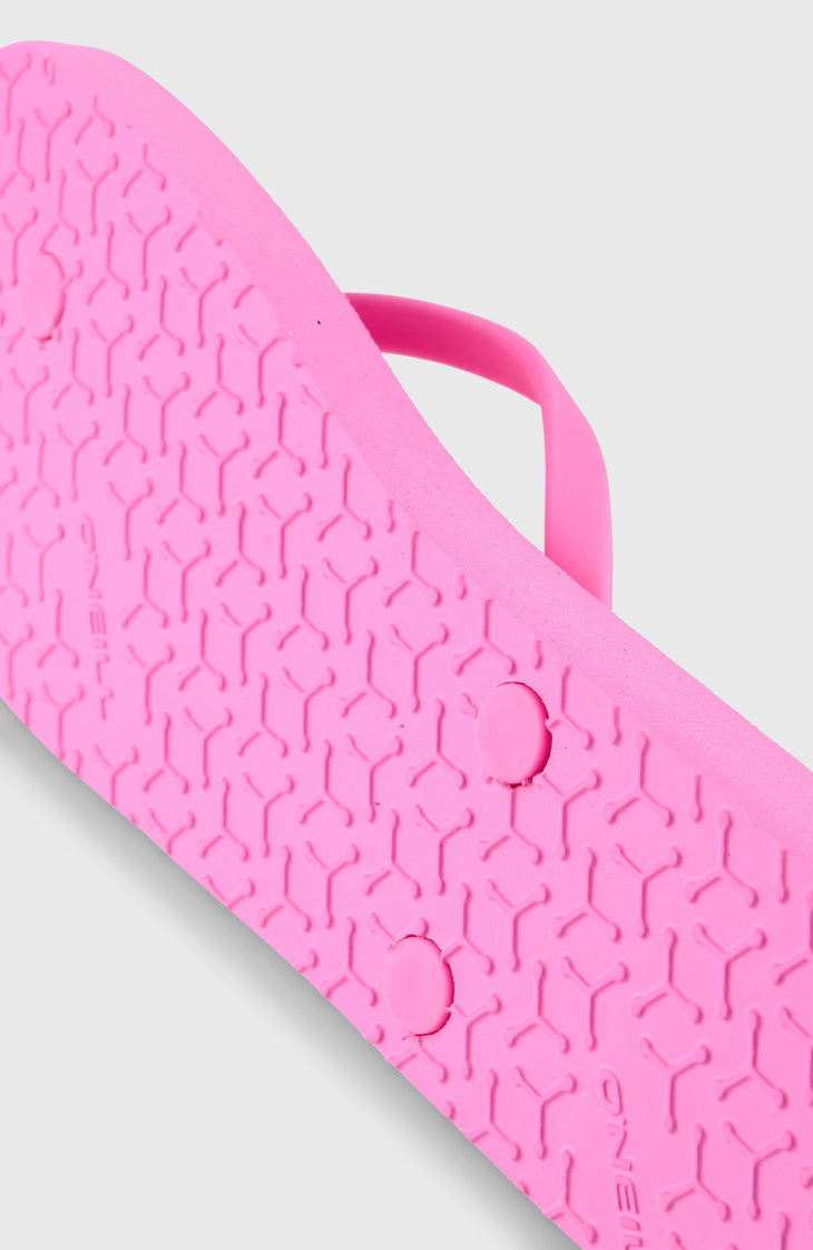 Profile Small Logo slippers | Electric Fuschia