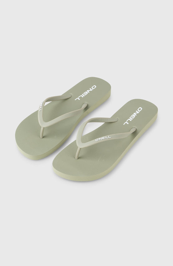 Profile Small Logo slippers | Avery Fern
