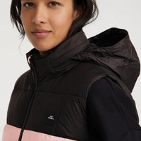 O'Riginals Puffer bodywarmer | Peach Whip Colour Block