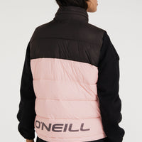 O'Riginals Puffer bodywarmer | Peach Whip Colour Block