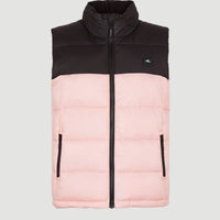 O'Riginals Puffer bodywarmer | Peach Whip Colour Block