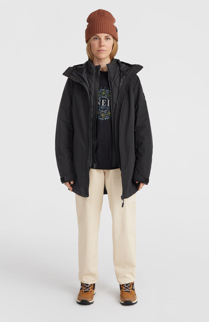 3-in-1 10K/10K parkajas | Black Out