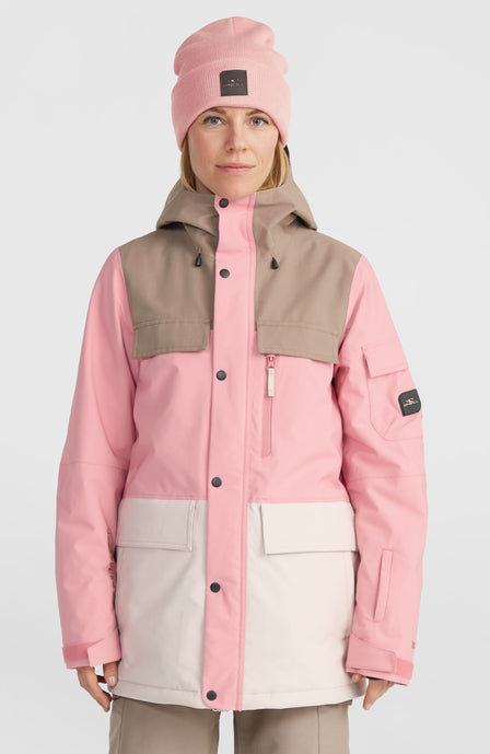 Utility Pro Hybrid jas | Genuine Pink Colour Block