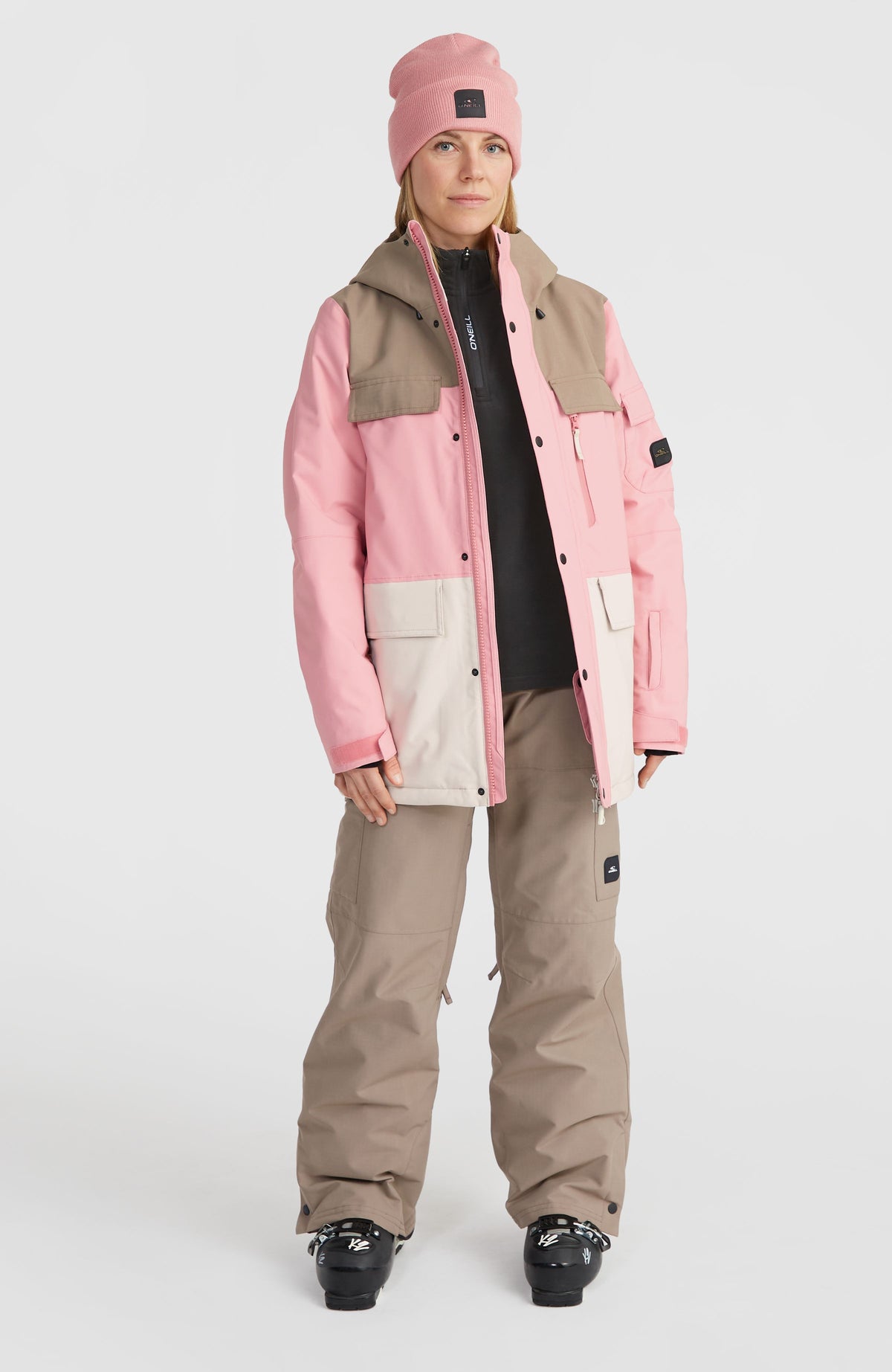 Utility Pro Hybrid jas | Genuine Pink Colour Block