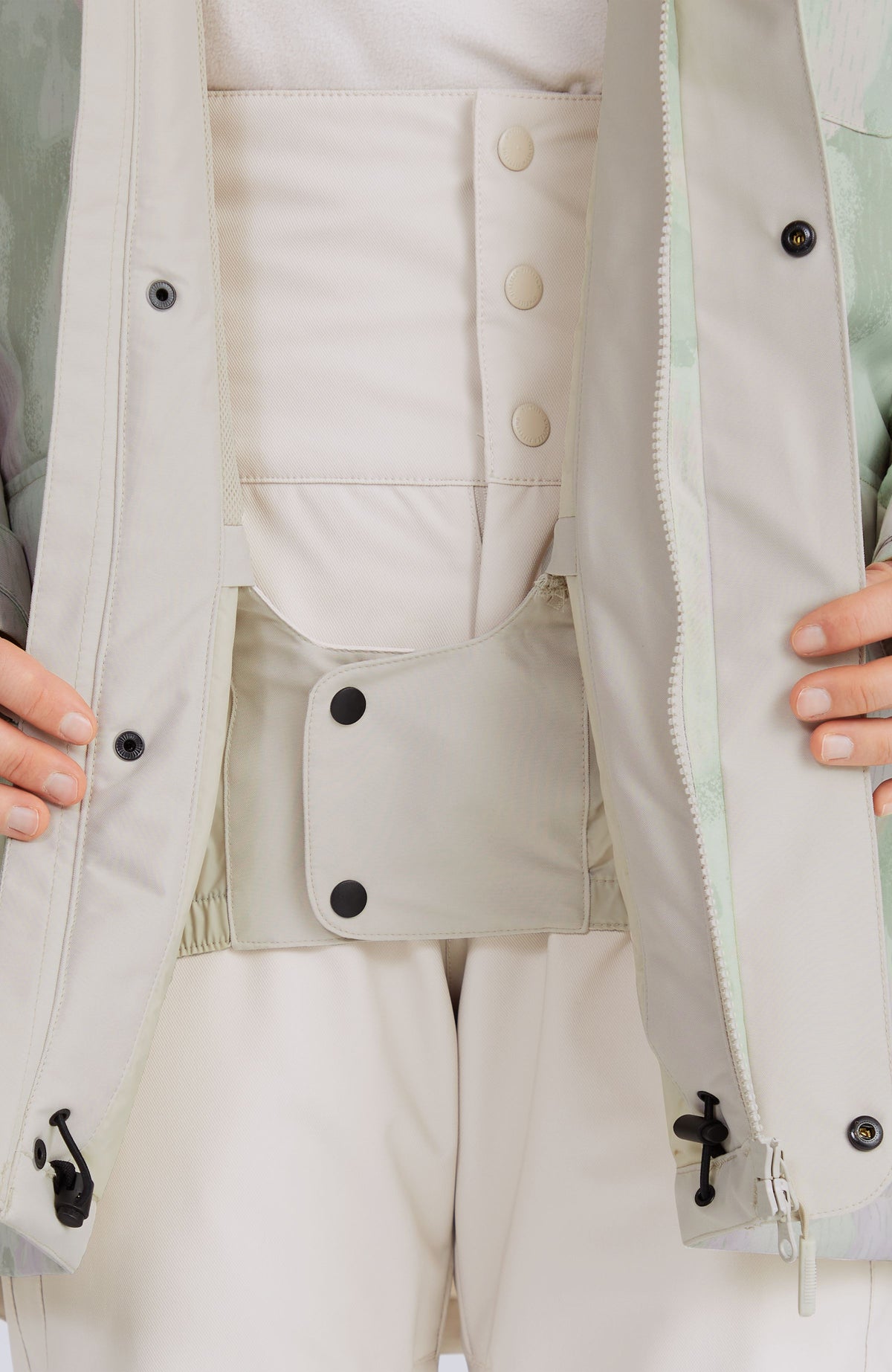 Utility Hybrid wintersportjas | Green Day Camo